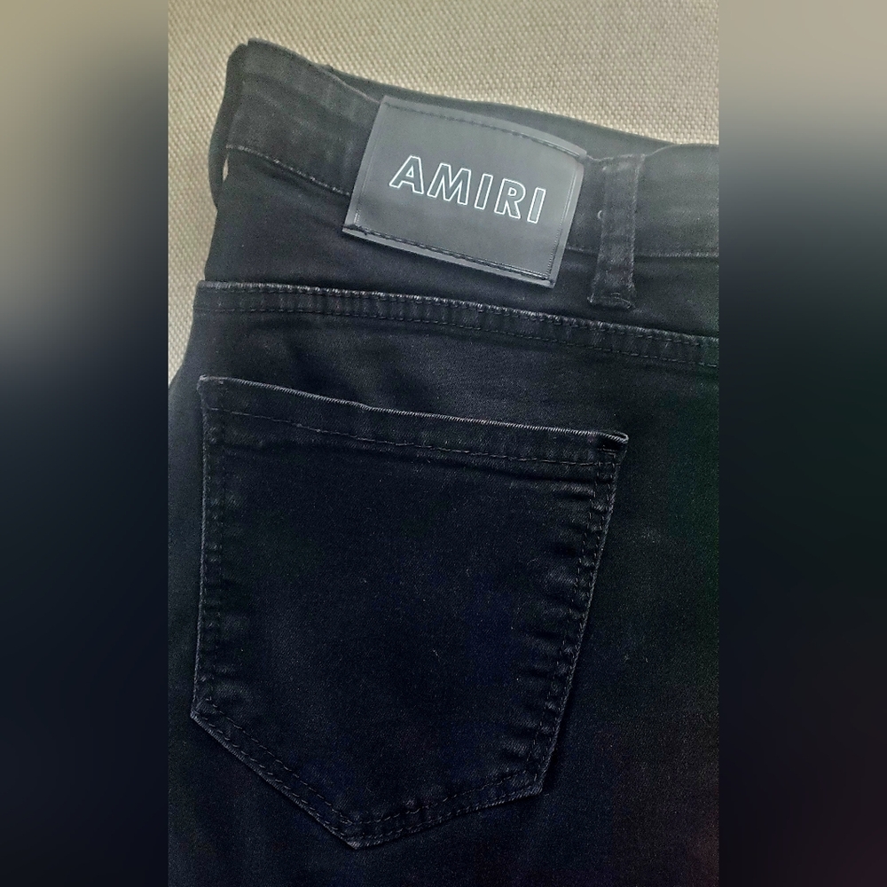 Amiri Black Denim Jeans